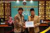 Penyerahan Bukti Penerimaan Elektronik Wali Kota Dumai 